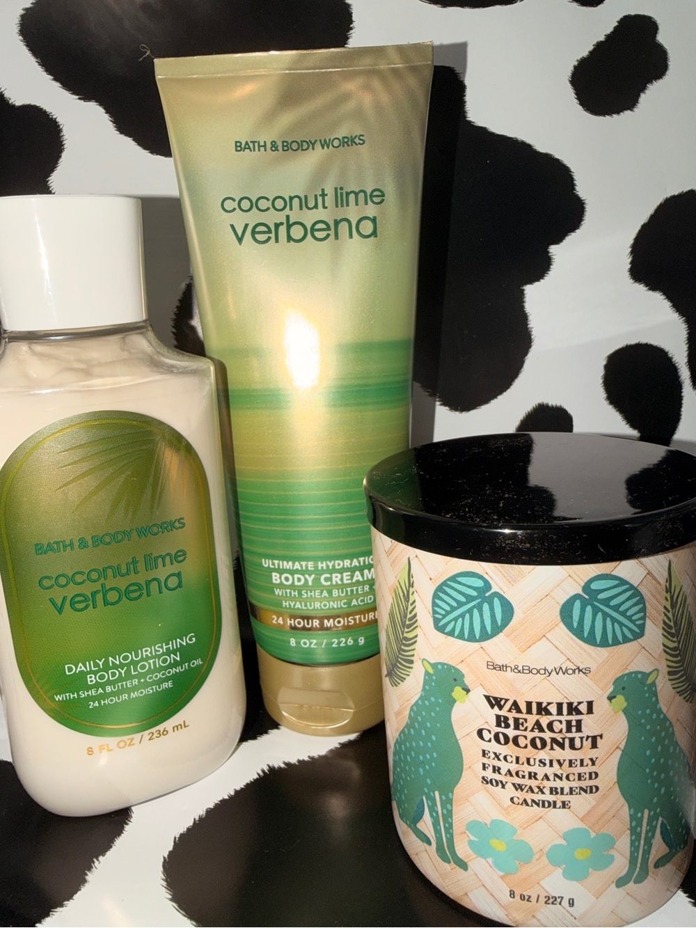 Bath & Body Works Coconut Lime Verbena Gift Set